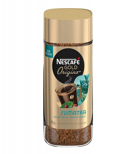 Nescafe Gold Origins Indonesian Sumatra Coffee Bottle, 100g (Free shipping worldwide)