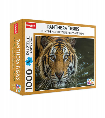 Funskool-Panthera Tigris, Play & Learn Educational Puzzle Game,300 Pieces, Puzzle for 14 Year Old
