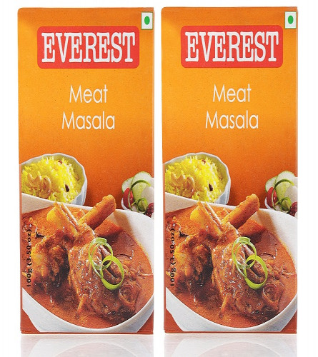 Everest Meat Masala Powder, 100 gm Carton X 2 pack (Free Shipping Worldwide)