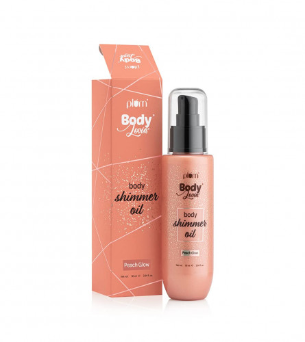 Plum BodyLovin’ Body Shimmer Oil - Peach Glow