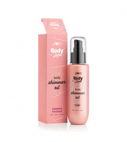 Plum BodyLovin’ Body Shimmer Oil - Rose Gold
