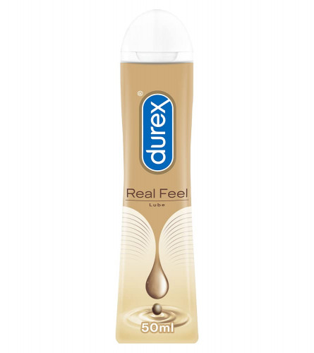 Durex Real Feel Long-Lasting Lubricant 50ml (Pack of 2)