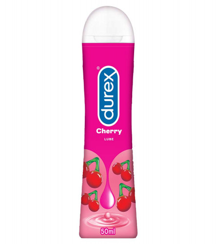 Durex Lube Cherry Flavoured Lubricant Gel for Men & Women