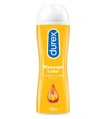 Durex Lube Sensual Massage and Lubricant Gel 50 ml (Pack of 2)