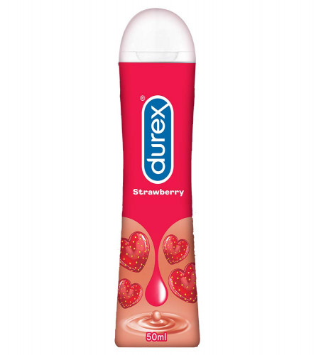 Durex Lube Strawberry Flavoured Lubricant Gel