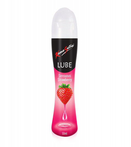 KamaSutra Lube Strawberry Personal Lubricant 50 ml (Pack of 4)