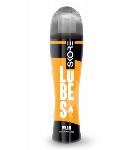 Skore Lubes Pleasure Warm Lubricant Gel for Men & Women 50 ml (Pack of 2)