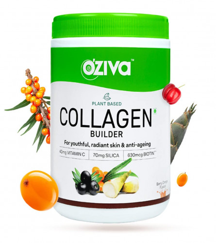OZiva Plant Based Collagen Builder for Glowing & Youthful Skin