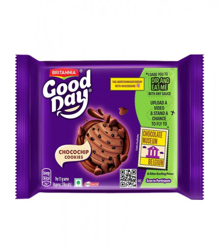 Britannia Good Day Choco Chip Cookies, 400 g ( Free shipping worldwide )