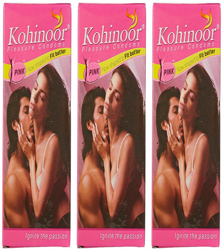 Kohinoor Condom Pink 10s