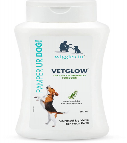 WIGGLES Vetglow Dog Shampoo
