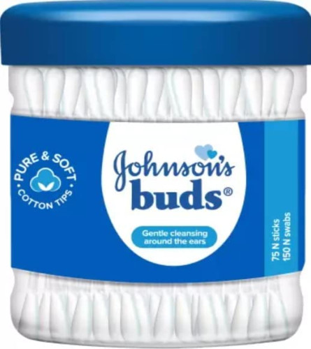 Johnson's Ear Buds (150): Ultra-Soft Cotton for Gentle Cleaning