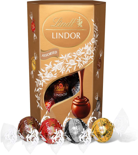 Lindt LINDOR Assorted Chocolate Truffles, 7.05 oz / 200 g (Free Shipping Worldwide)