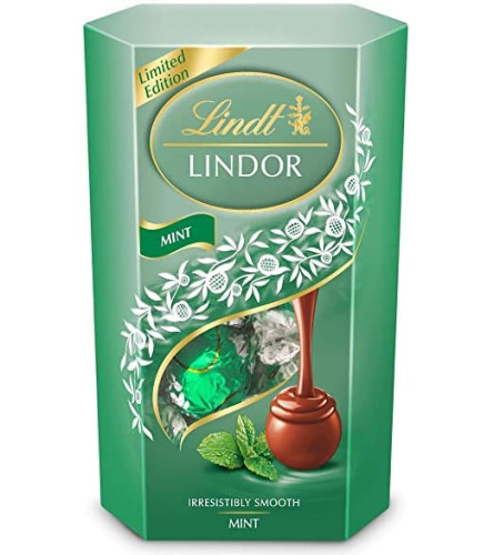 Lindt LINDOR Milk Mint Chocolate Truffles, 7.05 oz / 200 gm (Free Shipping worldwide)