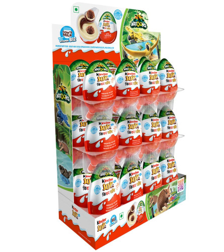 Ferrero India Kinder Joy Natoons - Pack of 24 (Free Shipping Worldwide)