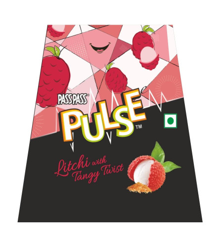 Pulse Litchi Candy 209g/220g  X 2 PACK (Weight May Vary) ( Free Shipping Worldwide )
