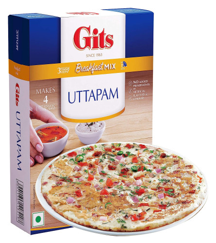 Gits Instant Uttappam Breakfast Mix, 200g (Free Shipping Worldwide)