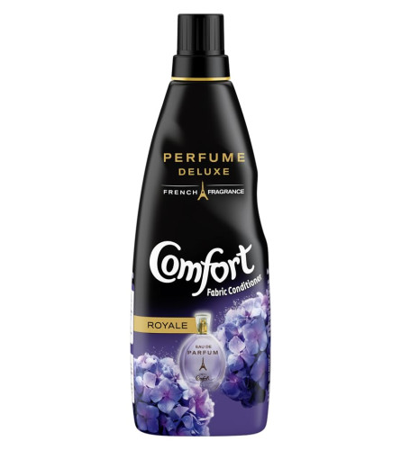 Comfort Perfume Deluxe After Wash Fabric Conditioner Royale 850 ml, Liquid Fabric Softener