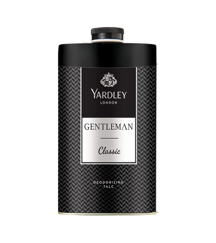 Yardley London Gentleman Classic Deodorizing Talc for Men, 250g (Free Shipping Worldwide)