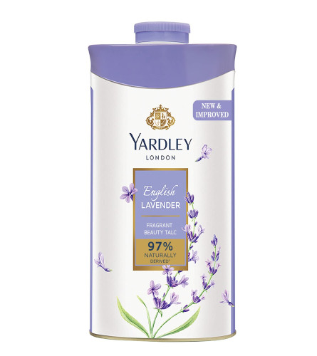 Yardley London English Lavender Perfumed Talc for Women, 250g (Free Shipping Worldwide)