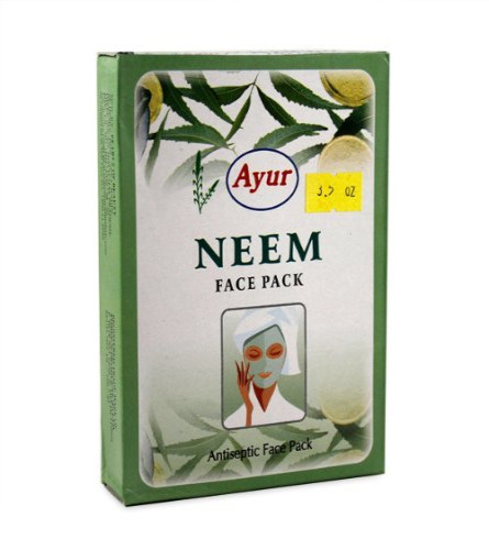 Ayur Neem Face Pack (Antiseptic Face Pack)100g (Free Shipping Worldwide)
