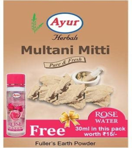AYUR MULTANI MITTI 100GM PACK OF 3 (Free Shipping Worldwide)