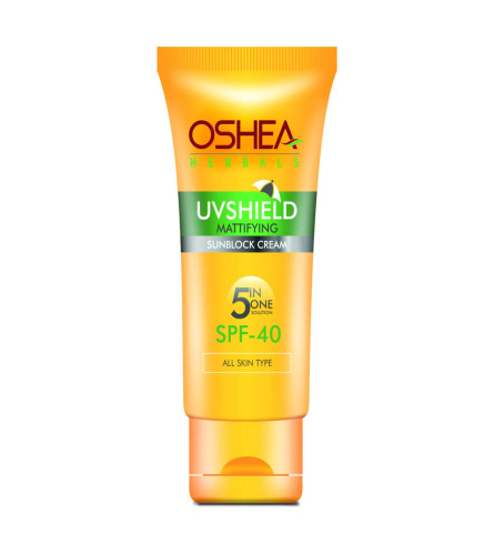 Oshea Uvshield Mattifying Sun Block Cream Spf 40