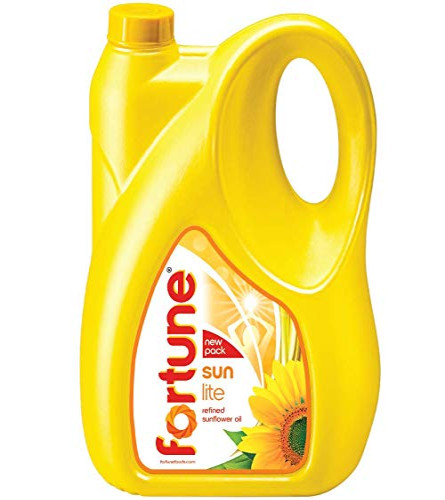 Fortune Sunlite Refined Sunflower Oil, 5L Jar Free shipping worldwide