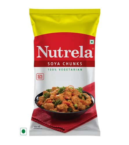 Nutrela SOYA Chunks 1 kg Free shipping worldwide
