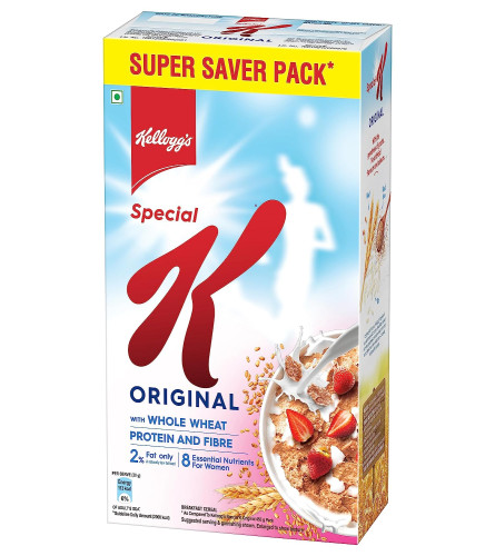 Kellogg's Special K Original 900g/935g with Whole Wheat | Only 2% Fat, Source of Protein & Fibre