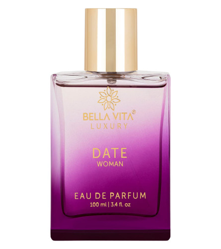 Bella Vita Luxury Date Eau De Parfum Perfume for Women with Pink Pepper, Red Fruit & Jasmine  100 ml