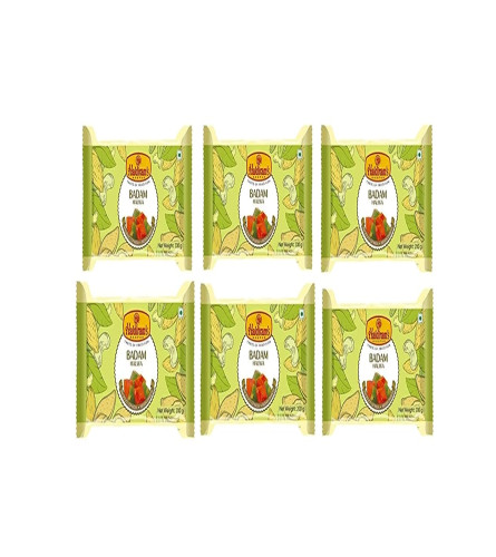 Haldiram's Nagpur Badam Halwa (Pack of 6 -200 gm Each) Free Shipping Worldwide