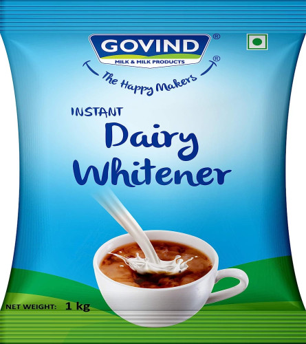 Govind Milk and Milk Products Dairy Whitener,Milk Powder for Tea 1 Kg Pouch, Free shipping worldwide