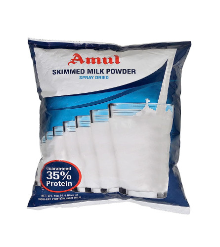 Amul Sagar Skimmed Milk Powder - 1 KG (Free shipping worldwide)