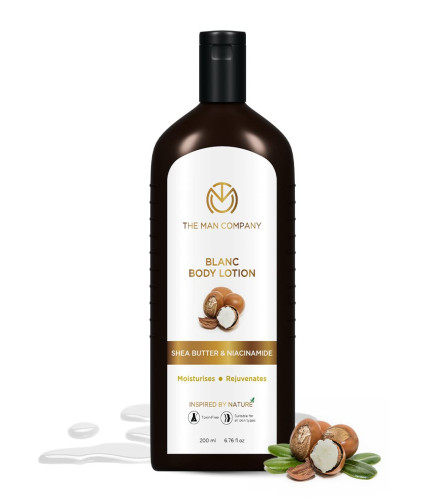 The Man Company Blanc Body Lotion