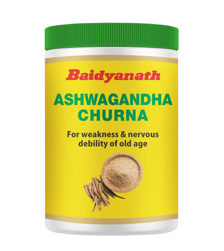 Baidyanath Ashwagandha Churna Helps Boost Strength, Stamina & Energy