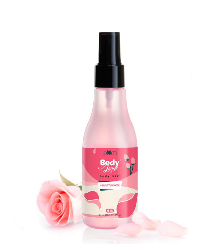 Plum BodyLovin' Feelin' So Rose Body Mist, Long Lasting perfume 150 ml