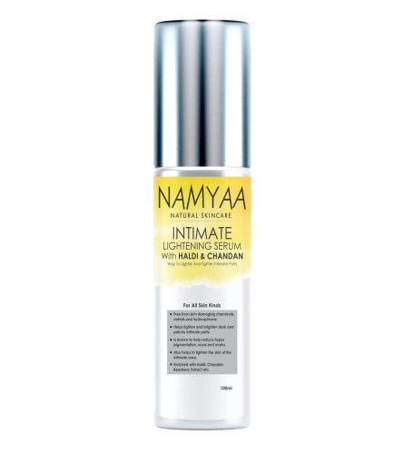 Namyaa Advanced Haldi Chandan Intimate Lightening Serum For Intimate Area   100g