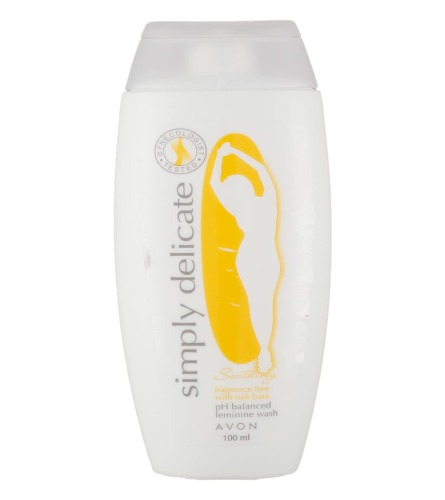 Avon Simply Delicate Soothing Feminine Wash, 100Ml X 2 PACK Free shipping worldwide