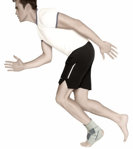 Vissco Neoprene Ankle Support, Provides Optimum Compression & Support to the Ankle - Large (pack of 1) Fs