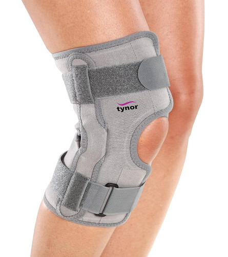 Tynor Functional Knee Support Compression, Hinged, Strapping Large(19.6 - 22.0 Inches) 1 Unit