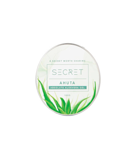 Secret Ahuta Aloe vera gel Multi purpose gel for Skin and hair 100g (pack of 2) Fs