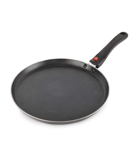 Cello Non Stick Dosa Tawa Induction Base with Detachable Handle, 280 mm
