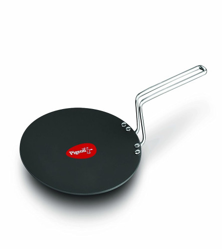Pigeon Titanium Hard Anodised Aluminium Concave Tawa, 260mm, Black 1 Unit