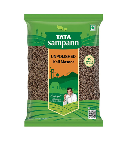 Tata Sampann Unpolished Kali Masoor Dal, 1kg Free shipping worldwide