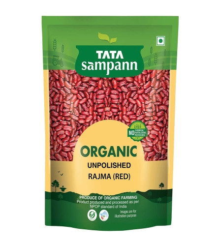 Tata Sampann Organic Rajma (Red), 500 g Free shipping worldwide