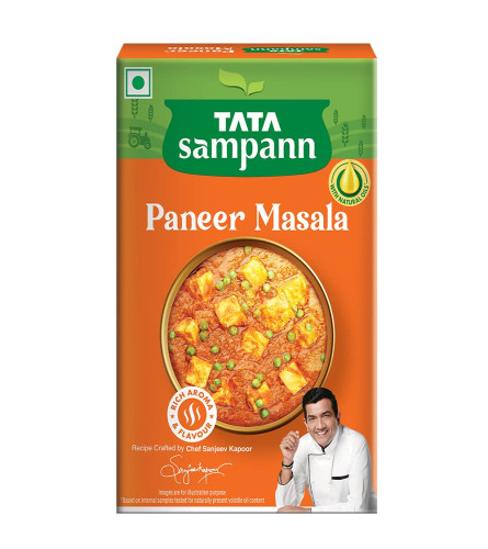 Tata Sampann Paneer Masala with Natural Oils,Crafted by Chef Sanjeev Kapoor,100 gm X 3 Free shipping