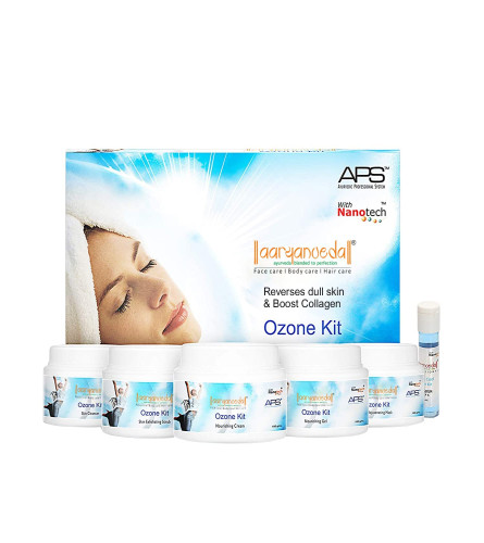 Aryanveda APS Ozone Facial Kit to Hydrate, Refresh and Radiant Skin 510 gm (Fs)