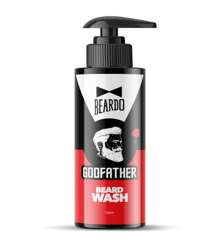Beardo Godfather Beard Wash for men 100 ml (Pack of 2) Fs