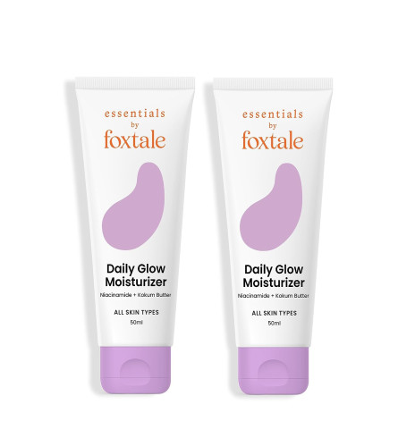 Foxtale Essentials Daily Moisturizer For Face 50 ml (pack of 2) free shipping
